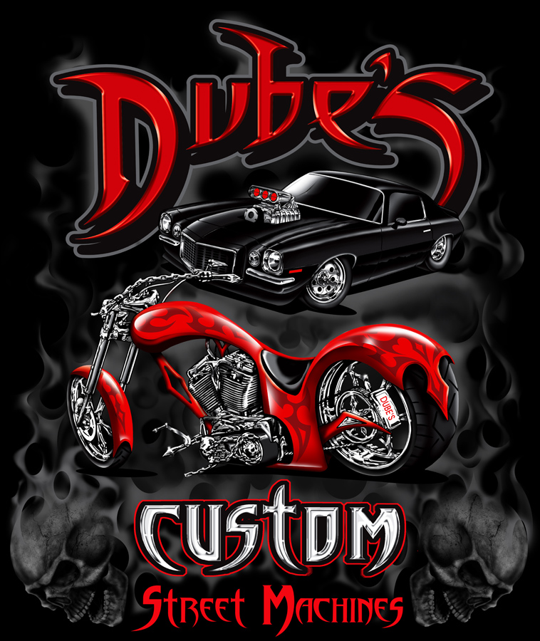 Dube's Custom Street Machines Bass Knobs - Davidson Audio, LLC.